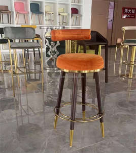 Ensemble <span class=keywords><strong>de</strong></span> 2 tabourets <span class=keywords><strong>de</strong></span> <span class=keywords><strong>bar</strong></span> modernes <span class=keywords><strong>en</strong></span> acier inoxydable doré avec pieds <span class=keywords><strong>en</strong></span> <span class=keywords><strong>cuir</strong></span> <span class=keywords><strong>véritable</strong></span> synthétique bleu et PU fabriqués <span class=keywords><strong>en</strong></span> Chine - Product Image 1