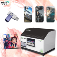 Nouvelle imprimante UV à plat à jet d'encre Beric Automatic XP600 A5 avec impression haute vitesse et haute résolution pour coques de téléphone