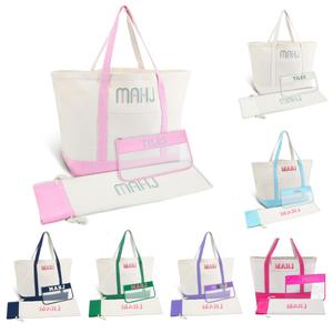 크로스보더 마작 수납 세트, 대용량 휴대용 토트백, 휴대용 화장실 가방, 마작 정리 가방 - Product Image 1