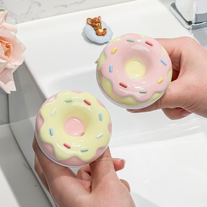 Venta al por mayor 2026 Bonito lavabo de cerámica con tapón de desagüe a presión para baño - Product Image 5
