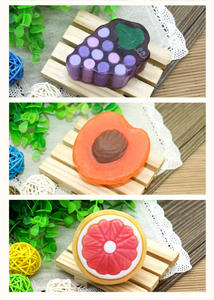 สบู่ผลไม้ สบู่รูปผลไม้ สบู่บำรุงผิวขาวใส น้ำมันหอมระเหย สบู่ทำมือ กลิ่นผลไม้ สบู่อาบน้ำ - Product Image 5