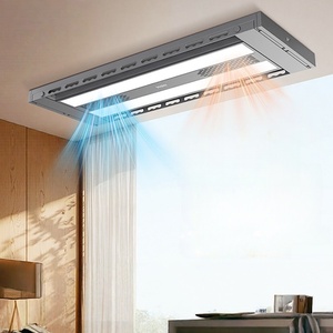 Manufacturer direct sales intelligent voice controlled <b>drying</b> LED lighting remote control lifting electric <b>drying</b> <b>rack</b> - Product Image 1