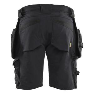 BLAKLADER - 170216459900C56 Short d'artisan extensible dans les 4 sens Noir-PANTALON DE TRAVAIL EAN 7330509923030 SHORT DE TRAVAIL - Product Image 2