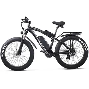 60 mph vélo électrique 48v double moteur gros pneu vélo électrique 26 pouces 500W 750W 1000W 2000W scooter ebike