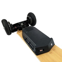 Kit de skateboard électrique DIY, moteur 1650W*2, pneus gonflables de 9 pouces, 45KM/H, 2.4GHz, boîtier, pour adulte, tout-terrain