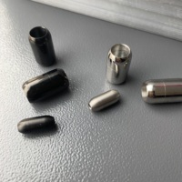 Fermoirs magnétiques en acier inoxydable 3/4/5/6/8mm, cordon en cuir, boucle magnétique, fermoir de collier, accessoires de fabrication de bijoux à bricoler soi-même