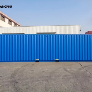 ตู้คอนเทนเนอร์เหล็กคอร์เทนแบบแห้งขนาด 40 ฟุต HC High Cube 40HQ ตู้คอนเทนเนอร์ขนส่งมาตรฐานขนาด 40 ฟุต 20GP ความจุ 76.2 ลูกบาศก์เมตร ได้รับการรับรอง CSC จาก JUNYANG - Product Image 3
