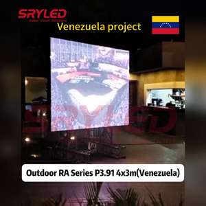 Pantalla LED de Video Wall Completa de 4x3m (13.12ftx9.84ft) P3.91mm 8K 500x1000mm para Exteriores, Pantalla LED de <span class=keywords><strong>Alquiler</strong></span> <span class=keywords><strong>en</strong></span> Venezuela - Product Image 1