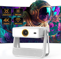 Veacine T6PLUS Produit intelligent Mini projecteur portable LED 1080P Support Home cinéma 230 ANSI Lumens 8G WiFi6 Mise au point