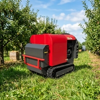 Pulvérisateur agricole RC sur chenilles UCARRY URS300 300L, pompe haute pression, composants de réservoir sous pression, niveau de sécurité élevé, garantie 1 an, 351 kg