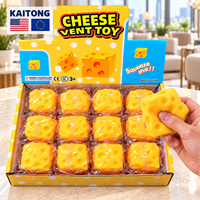 KAITONG Slow Rise Bakery Manufacturer 5.5 Inch Butter Stick Mango Crunchy Peanut Squeeze Cheese Squishies Toys