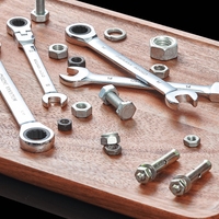 Outils à main Sunbright Jeu de clés à cliquet à fourche Jeu de clés à douille Jeu de clés mixtes à tête flexible