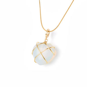 G1464 Venta caliente collares de joyería de amor colgante de cristal Natural de polvo de cristal de melocotón de forma de corazón de amor collar de cuarzo <span class=keywords><strong>rosa</strong></span> - Product Image 6