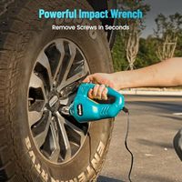 Cric électrique Altertool 1, cric hydraulique avec clé à chocs électrique, pompe de gonflage de pneus, kit de levage de voiture portable 5 tonnes pour SUV