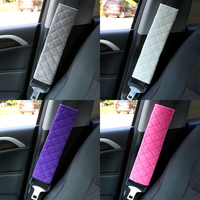 Coussin de ceinture de sécurité extra long en peluche personnalisé, housse universelle pour ceinture de sécurité, coussinets de ceinture de sécurité, housse de sangle de ceinture de sécurité, pièce intérieure