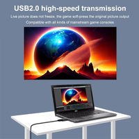 Tarjeta de Captura de Video JILIAN HDTV USB2.0 1080P para Juegos, VHS, Android, MP4, Grabadora de Streaming