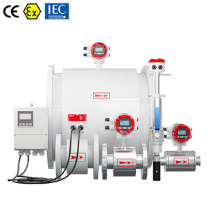 Pengukur aliran elektromagnetik lumpur air cair sanitasi baja tahan karat industri - Product Image 4