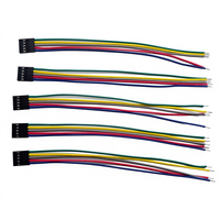 Kabel Jumper Dupont Pitch 2.54mm OEM/ODM 1-10 Pin Flat Ribbon Wire Harness untuk Peralatan Rumah Tangga Elektronik Otomotif