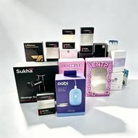 Boîtes en papier cosmétiques biodégradables et recyclables personnalisées de 30 ml, 50 ml, 100 ml, en carton blanc, pour sérum de soin de la peau, huile essentielle, vente chaude