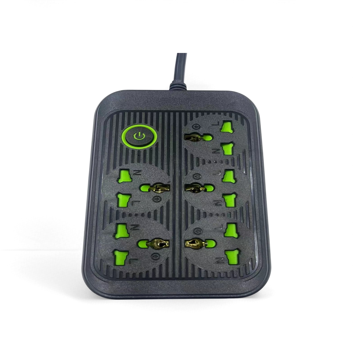 Foreign Trade Universal Outlet With Switch 5Way Wall Socket Power Extender Wall Multi Plug