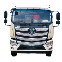 Camion à ordures compacteur électrique Foton, avec fonction d'auto-déchargement, camion de compactage hydraulique à émissions zéro.