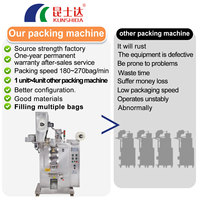 Automatique Liquide pâte En Plastique rince-bouche miel sachet rince-bouche sac trois côtés quatre côtés étanchéité remplissage scellage machine d'emballage