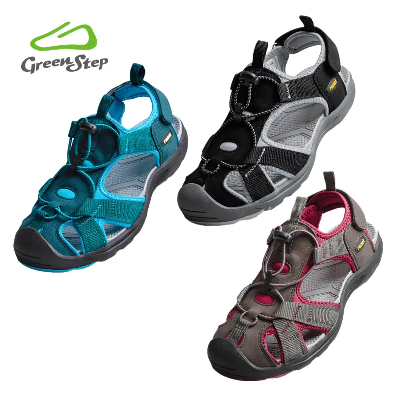 Hot Sale Latest Design Summer Beach Closed Toe Walking Shoes Arket Women Sport Sandals