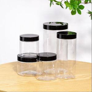 50ml 500ml Spot PET Transparent En Plastique Alimentaire Bouteille Paquet Écrou <span class=keywords><strong>Divers</strong></span> Grains Collations Miel scellé Pot Large Bouche Bouteille - Product Image 5