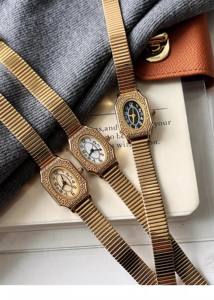 Orologio al Quarzo Vintage IEKE, Stile Retrò di Lusso, Intagliato, Piccolo ed Elegante, Orologio al Quarzo di Edizione Limitata per Donna - Product Image 2