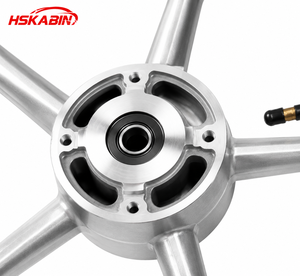 HSKABIN Yozma Tuttio E Dirt Bike con Ruote Supermoto da 12 Pollici, <span class=keywords><strong>Pneumatici</strong></span> Kenda Curve, Parti Cromate e Accessori per Moto Fuoristrada - Product Image 5