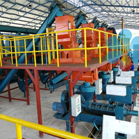 Machine d'extraction automatique à froid et à chaud de noix de karité/beurre de karité, haute capacité