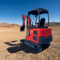 Mini-excavatrice, homologuée CE EPA, garantie directe usine 10 ans, couleur OEM, pelle compacte sur chenilles