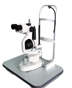 Haute Qualité Optique 10X 16X 25X Source De Lumière <span class=keywords><strong>LED</strong></span> Multiple Lampe À Fente Portable <span class=keywords><strong>Microscope</strong></span> Ophtalmologie - Product Image 2