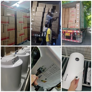 <span class=keywords><strong>Chauffe</strong></span>-<span class=keywords><strong>eau</strong></span> électrique vertical en acier inoxydable de 100 L, affichage numérique, première classe d'efficacité énergétique, 2000 W, usage domestique et commercial - Product Image 4