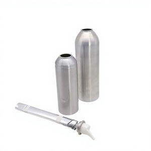 White Aluminum Aerosol Can 100ML 200ML Industrial Use <b>Metal</b> <b>Bottle</b> for Pharmaceutical Packaging - Product Image 4