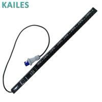 KAILES (KLS) Série K55 ZB PDU intelligent monophasé 63A, 30 prises 24C13+6C19, anti-chute, montage en rack, en tôle, usage industriel