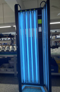 <span class=keywords><strong>Lampe</strong></span> de photothérapie UVB à bande étroite Kn-4004 pour le corps entier, traitement du vitiligo, 311 nm - Product Image 5