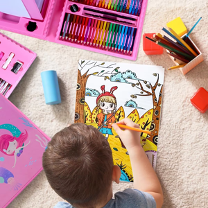 Trẻ Em Chuyên Nghiệp Nghệ Thuật Thiết Lập Bán Buôn Văn Phòng Phẩm Thủ Công Mỹ Nghệ Kit Cho Bản Vẽ Và <span class=keywords><strong>In</strong></span> Ấn De Arte-Làm Bằng Nhựa Bền - Product Image 6