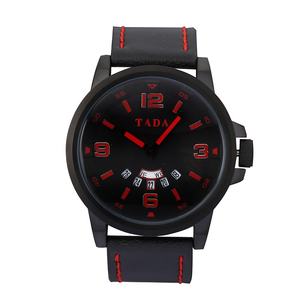 Nouvelle montre à quartz <span class=keywords><strong>TADA</strong></span> pour homme, mode, calendrier, semaine, étudiant, col blanc, grand cadran, bracelet en acrylique, montre décontractée à aiguilles - Product Image 3
