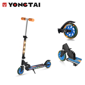 OEM nhôm đá Xe tay ga 120 mm bánh xe ánh sáng bóng có thể gập lại hiện đại phong cách sang trọng cho thanh thiếu niên vui chơi ngoài trời tại công viên - Product Image 3