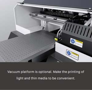 Vente en gros Meilleur prix Mini A3 Tête i3200-U1HD Vernis <span class=keywords><strong>Blanc</strong></span> Rouleau à Rouleau et Imprimante d'autocollants UV DTF 2 en 1 à plat avec plastifieuse - Product Image 6