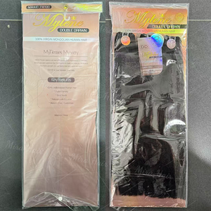 Commercio all'ingrosso 3 pz pacchetto mongolo <span class=keywords><strong>capelli</strong></span> umani estensione colore naturale dritto 1 Set 3 fasci di <span class=keywords><strong>capelli</strong></span> mongoli per <span class=keywords><strong>donna</strong></span> nera - Product Image 3