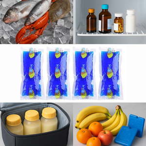 Pack riutilizzabile per congelatore <span class=keywords><strong>blu</strong></span> impacco freddo Pack 72 ore riutilizzabile in Gel per <span class=keywords><strong>ghiaccio</strong></span> per lesioni/spedizione/cibo a prova di perdite e flessibile - Product Image 4