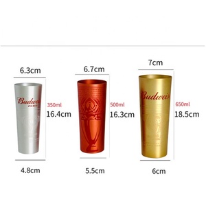 KKS Cốc Đổi Màu Nhiệt Độ Nóng Và Lạnh Ly Rượu Bằng Nhôm Đổi Màu Một Lớp Quà Tặng Cốc Bia Quảng Cáo - Product Image 3