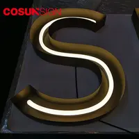 Знак Cosun наружный светодиодный акриловый искусственный неоновый знак с открытым лицом
