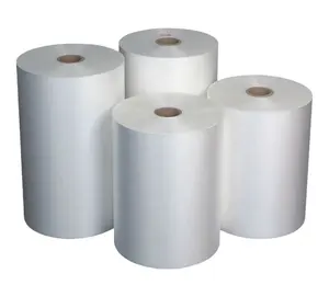 PET thermal lamination film roll 17mic film for paper lamination