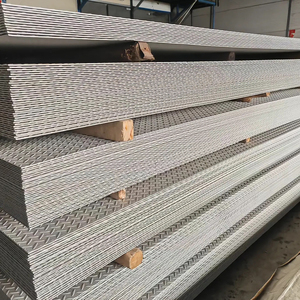 Lámina de Acero Inoxidable ASTM 304, Tipo Diamante, Laminada en Frío, <span class=keywords><strong>Antideslizante</strong></span>, para Rampas, Elevadores y Baldosas de Plataforma - Product Image 2