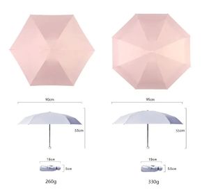 Parapluie de pluie compact pour femmes Paraguas Mini parapluie de poche 5 plis Cadeau promotionnel Impression personnalisée Parapluie <span class=keywords><strong>capsule</strong></span> <span class=keywords><strong>pas</strong></span> <span class=keywords><strong>cher</strong></span> - Product Image 5