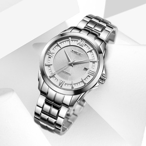 MIGE นาฬิกาจักรกลอัตโนมัติ ตัวเรือนสแตนเลส หน้าปัดกลม 36 มม. แสดงวันที่ ดีไซน์หรูหราสำหรับทุกเพศ - Product Image 5
