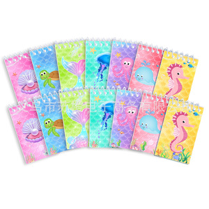 Carnet de notes à grille Mermaid Planner 10x6 avec couverture en PU, agenda hebdomadaire, cadeau d'anniversaire - Product Image 5
